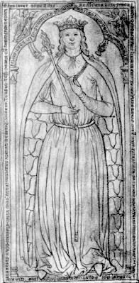 Stèle mortuaire de la reine Isembour