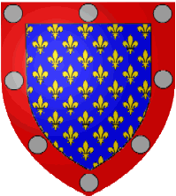 Armoiries de Charles II d'Alençon selon Odeja