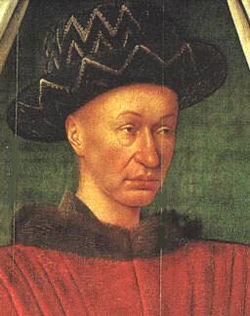 Charles VII peint par Fouquet