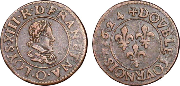 Double Tournois de 1624 (© cgb)