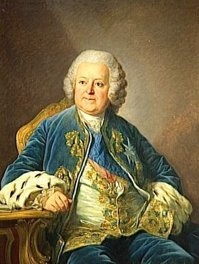 Le comte de Saint-Florentin peint par Van Loo en 1768 (château de Versailles)