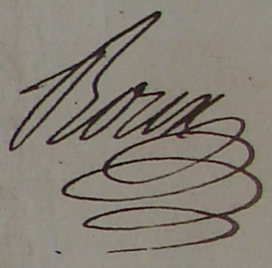 Signature de Pierre Félix Roux (21 septembre 1793)