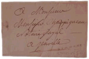 Courrier de 1789