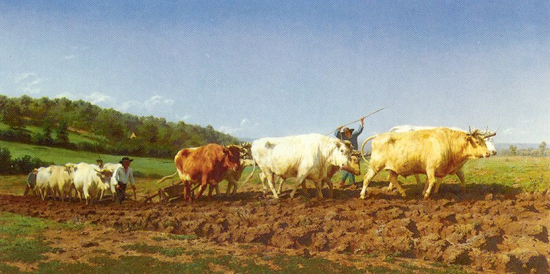 Rosa Bonheur: Labourage Nivernais (1849)