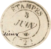 Lettre de Mésonan à Colleau (Etampes, 3 juin 1846)