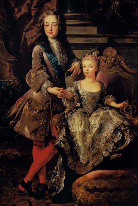 François de Troy: Louis XV et l'Infante d'Espagne (1723)