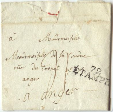 Courrier de 1801