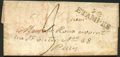 Courrier de 1820