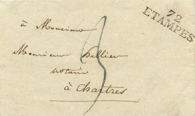 Courrier de 1824