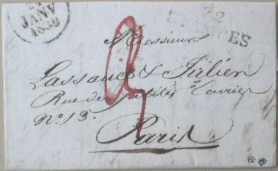 Courrier de 1830