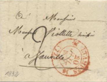 Courrier de 1832