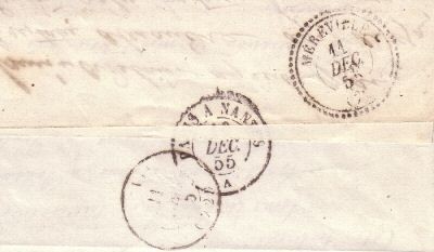 Courrier de 1855