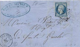 Courrier de 1869