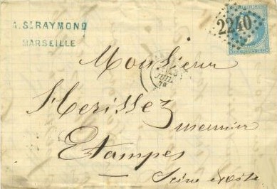 Courrier de 1870