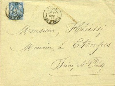 Courrier de 1882