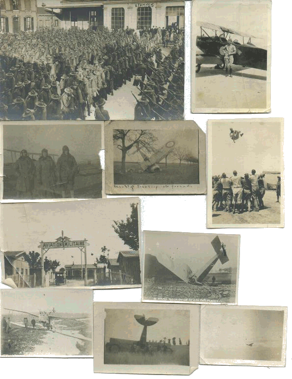 Lot de photographies vendues avec cette carte