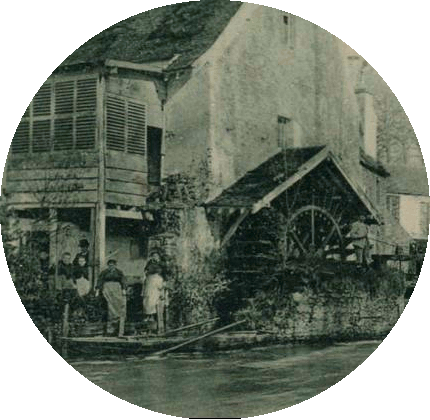 Le moulin de Jarcy vers 1907 (Varenne-Jarcy)