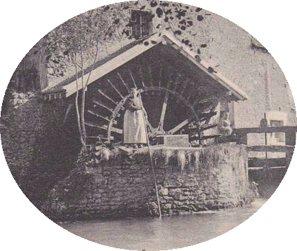 Le moulin de Jarcy vers 1907 (Varenne-Jarcy)