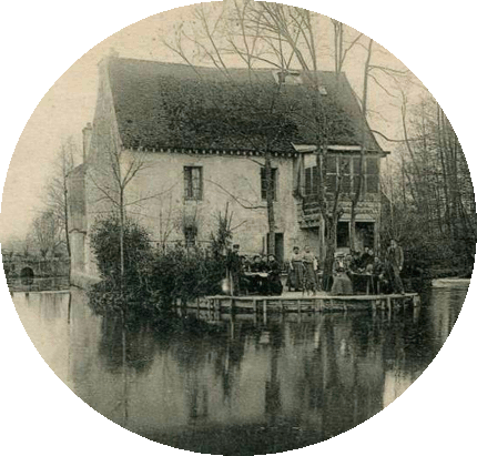 Le moulin de Jarcy vers 1907 (Varenne-Jarcy)