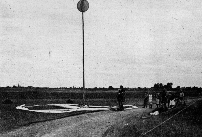Le pylone du virage de la Marmogne, à 50 kilomètres de Villesauvage