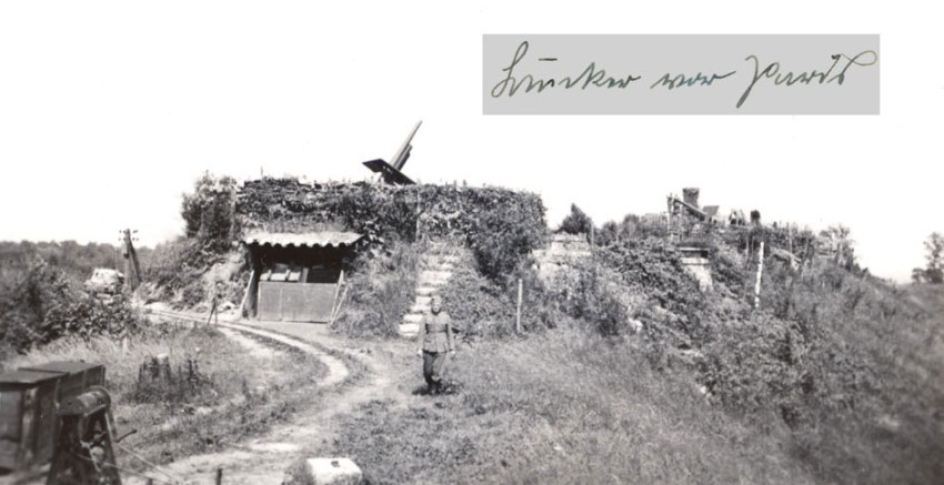 Clich&eacute; pris par un fantassin allemand en juin 1940