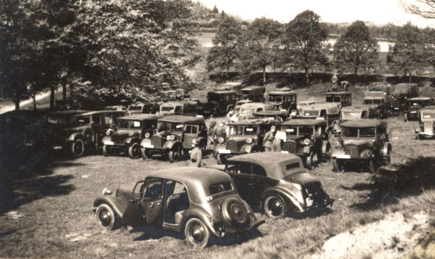 Clich&eacute; pris par un fantassin allemand en juin 1940