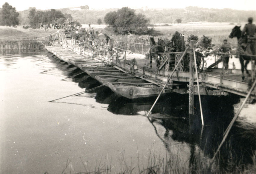 Clich&eacute; pris par un fantassin allemand en juin 1940