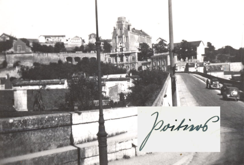 Clich&eacute; pris par un fantassin allemand en juin 1940