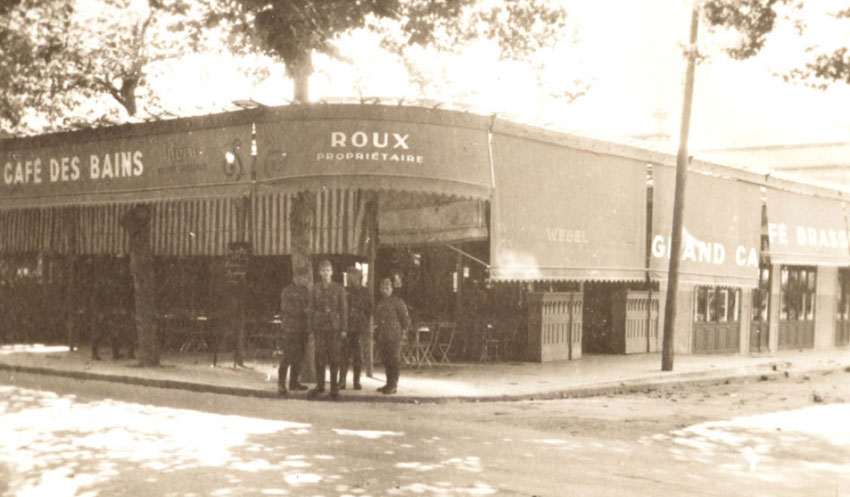 Clich&eacute; pris par un fantassin allemand en juin 1940