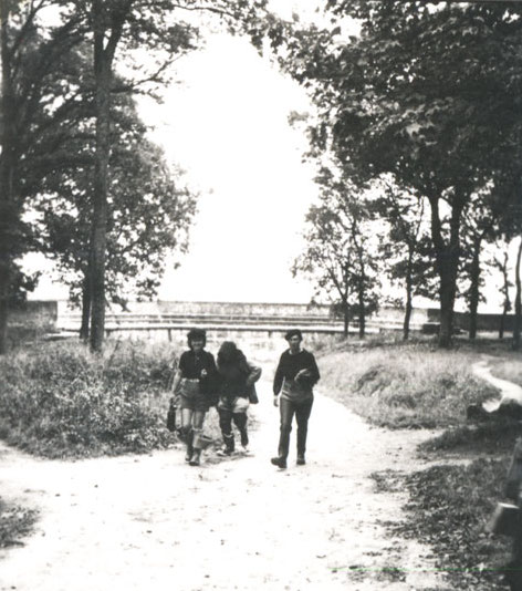 Clich&eacute; pris par un fantassin allemand en juin 1940