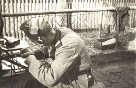 Clich&eacute; pris par un fantassin allemand en juin 1940