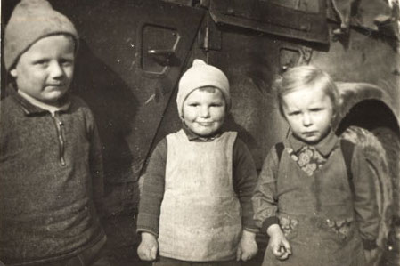 Clich&eacute; pris par un fantassin allemand en juin 1940