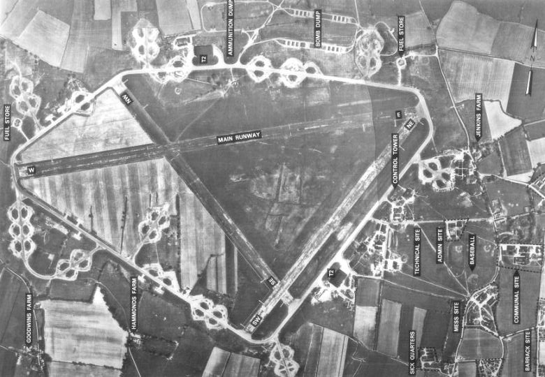 Aérodrome militaire de Wormingford (10 mai 1946)
