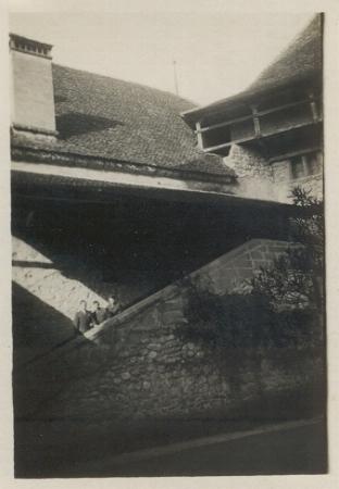 Cour intérieure du Château de Chillon