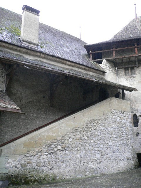 Cour intérieure du Château de Chillon (2007)