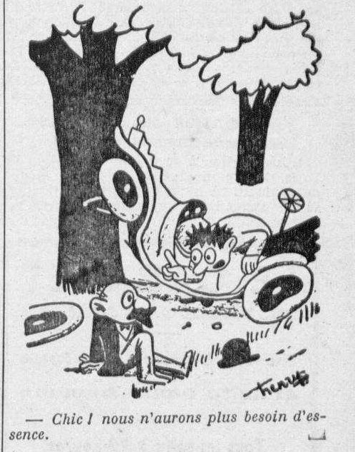 Dessin d'humour du 15 février 1941 (2/2=