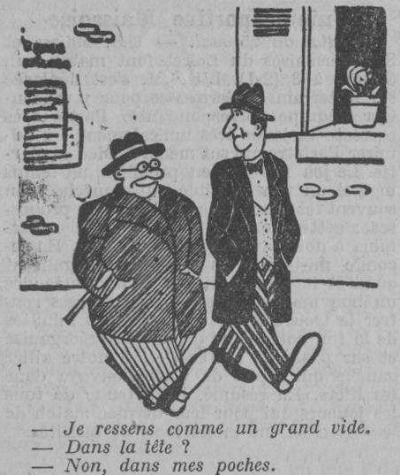 Dessin d'humour du 31 mai 1941