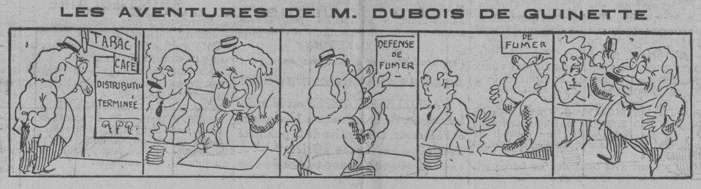 Dessin d'humour du 23 août 1941