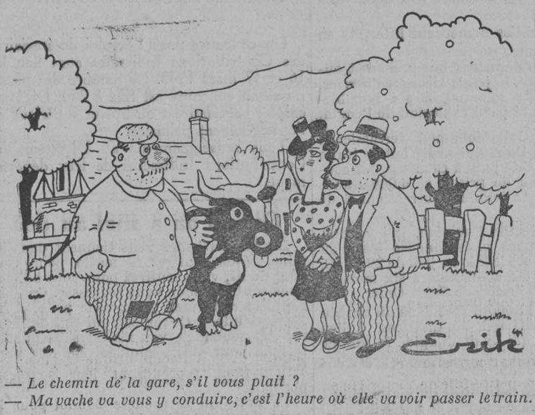 Dessin d'humour du 6 décembre 1941