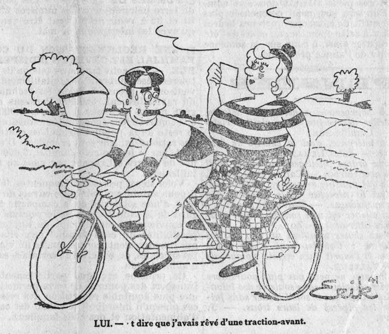 Dessin d'humour du 20 juin 1942