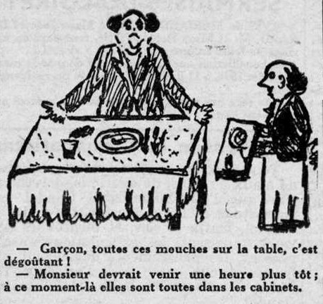 Dessin d'humour du 18 juillet 1942