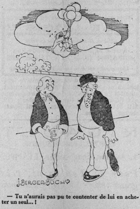 Dessin d'humour du 31 octobre 1942