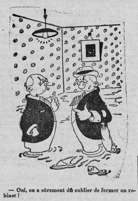 Dessin d'humour du 19 décembre 1942