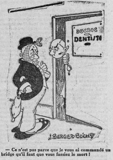 Dessin d'humour du 19 décembre 1942