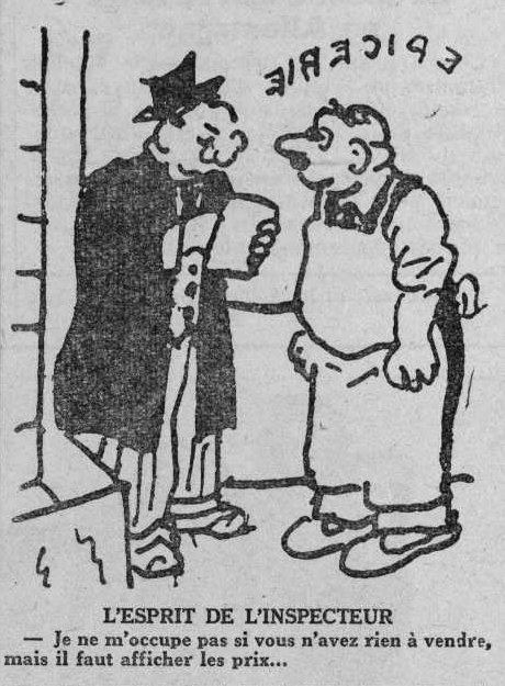 Dessin d'humour du 22 mai 1943