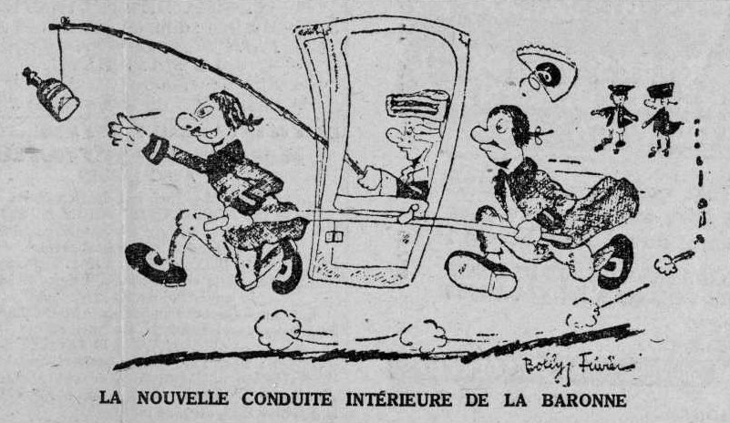 Dessin d'humour du 3 juillet 1943