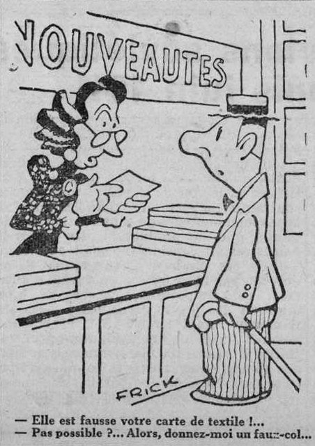 Dessin d'humour du 28 août 1943