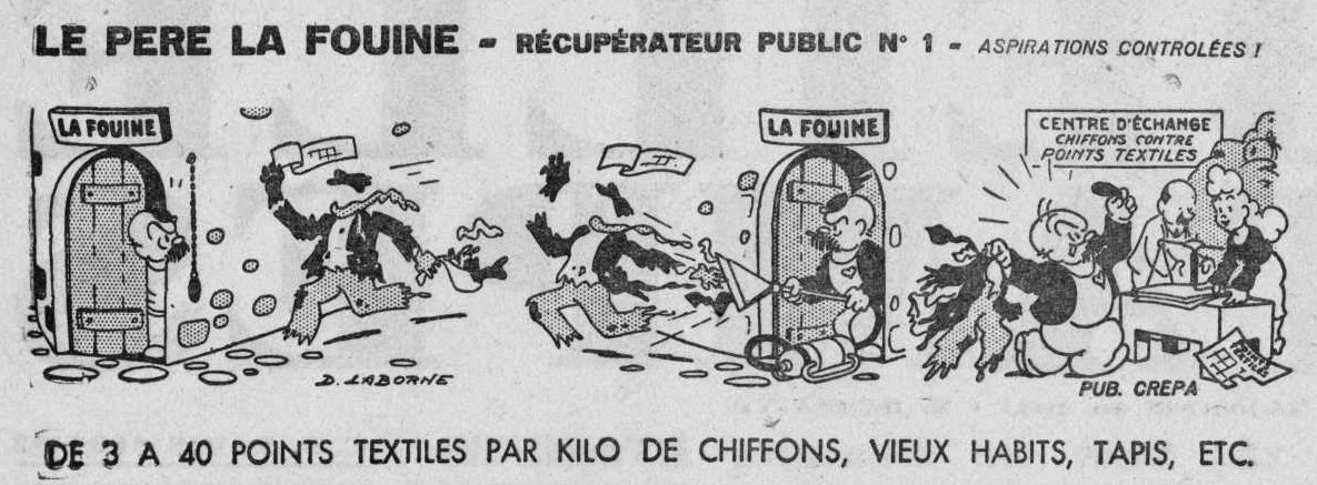 Dessin d'humour du 9 octobre 1943