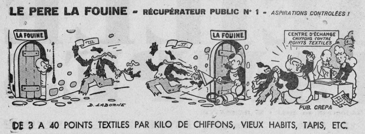 Dessin d'humour du 9 octobre 1943