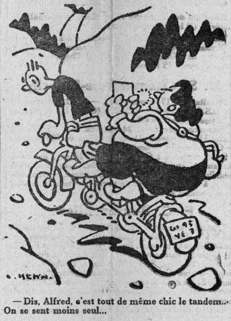 Dessin d'humour du 23 octobre 1943